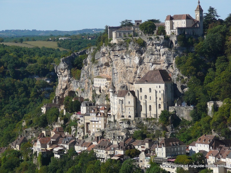 Russian guide in Rocamadour, France, Russian guide and car in Bordeaux