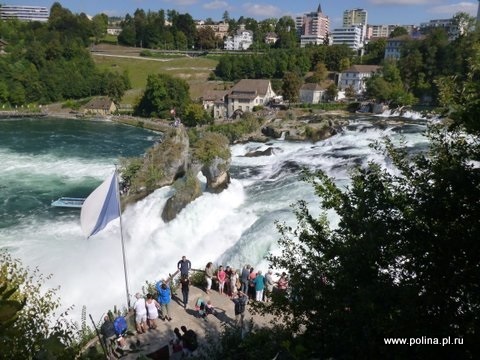 экскурсия из Цюриха на водопад в Шаффхаузен, гид Цюрих-Шаффхуазен, трансфер Цюрих-водопад